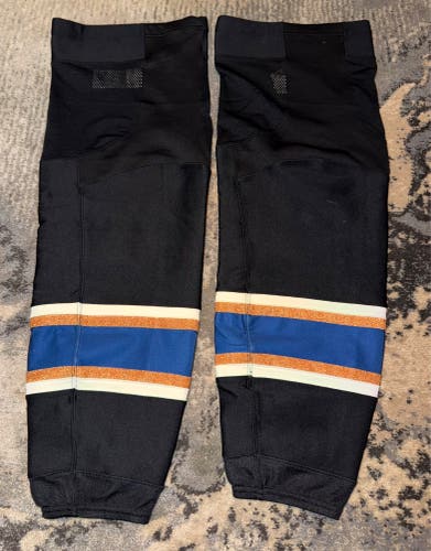 Used Washington Capitals Black Jerseys Pro Stock Hockey Socks NHL XL #27