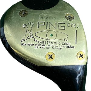 Ping Eye2 Karsten Driver Green Dot 2* Up RH ZZ Lite Stiff Steel 43" Wrap Grip HC