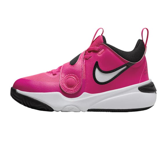 Nike Team Hustle D 11 GS Girls Fierce Pink / Black Sz 4.5y - Great condition
