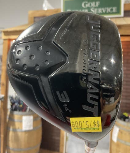 Juggernaut Titanium 14 #3 Fairway Wood 42.5" VELOCITY Regular Flex Graphite RH