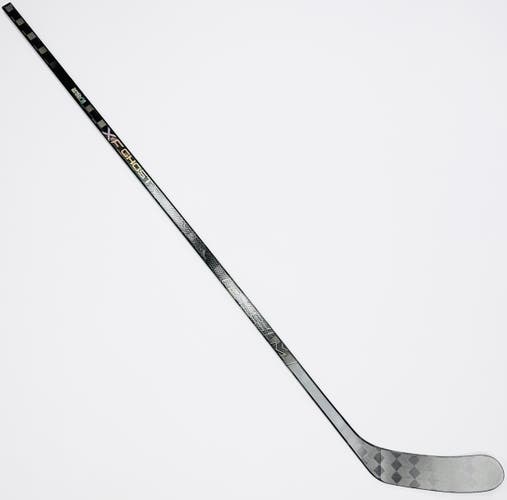 New Custom Black CCM Tacks XF GHOST-LH-85 Flex-P86M (ZEGRAS Pro Curve)-Grip W/ Bubble Texture