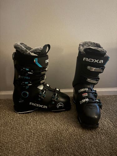 Mondo 26 & 26.5 Women's Roxa R/Fit 75 W Ski Boots Soft Flex (Used)