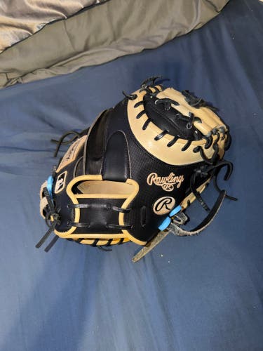 Rawlings Heart of the Hide RH Catcher's Baseball Glove 34" (Used)