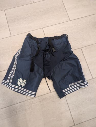 Bauer Notre Dame Hockey Pant Shell Medium (New) Pro Stock