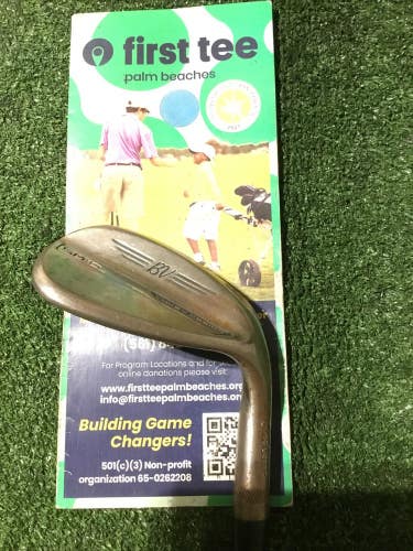 Titleist Vokey Design SM10 M Grind T-Stamp 56* Sand Wedge (SW) Steel Shaft 34.75