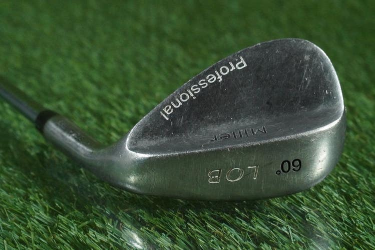 Miller Professional Stainless 60 Lob Wedge True Temper Steel Shaft Right RH
