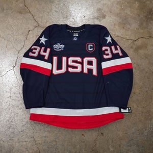 Auston Matthews - Blue Medium Men's Four Nations Jersey (New)