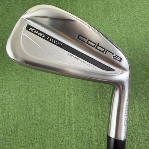 Cobra King Tec X Forged 2025 One Length 4 Iron KBS $ Taper Stiff -1/2 Short