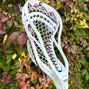 New Gait GC3 Custom Strung with Hero 4.0 White/Grey Mesh (Sample Stringing)