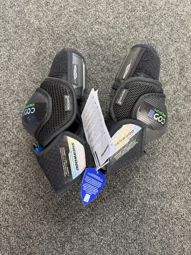 Junior Large Sher-Wood Code Encrypt 1 Elbow Pads (New)