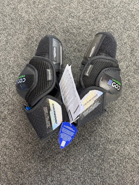 Junior Large Sher-Wood Code Encrypt 1 Elbow Pads (New)