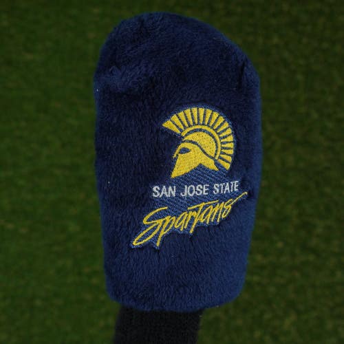 Ping San Jose State Spartans Driver Headcover Sock Blue/Black/Yellow ~ Vintage!