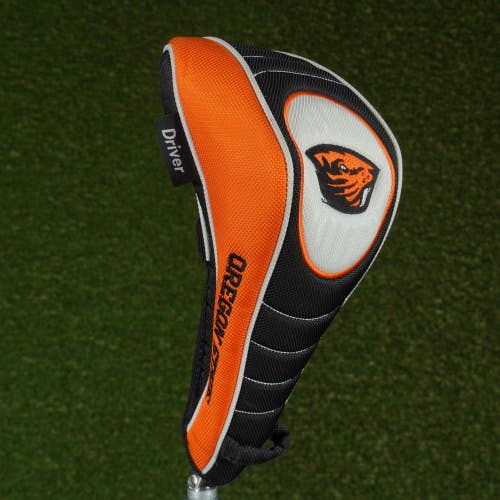 Oregon State Beavers Driver Headcover University Football Orange / Black / White