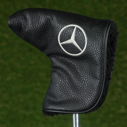Cobra Mercedes-Benz Blade Stitched Putter Headcover  Black ~ LOOK!!