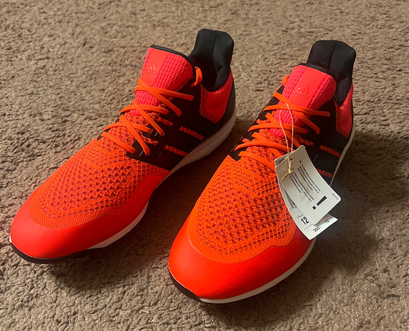 Adidas Adizero Afterburner Mens Baseball Cleats Orange  H00975 Size 14 New adidas Men main image 2