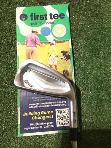 Ping i210 Silver Dot 4 Iron Steel Shaft (STD -1/4) 38.25 In.