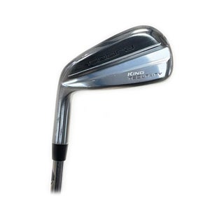 LH Cobra King Tec Utility 4 Iron Steel KBS $-Taper Lite Stiff Flex