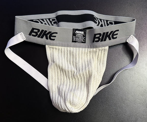 Bike Jockstrap White Large (Used)
