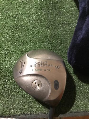 Callaway Great Big Bertha Hawkeye 10* Driver Regular UL Graphite Shaft (44.5)