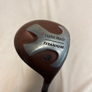 Men's TaylorMade Right Handed Fairway Wood Regular Flex 3 Wood (Used)