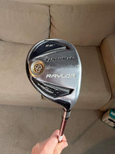 Taylormade 2010 Raylor 4 Hybrid 22 Reax 65 Senior Flex 41 +HC