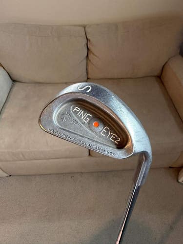 Ping Eye 2 + Plus Sand Wedge Orange Dot ZZ Lite Stiff Flex 35.75 NICE