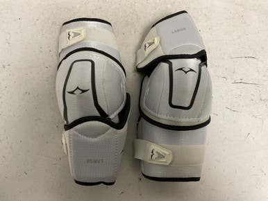 Used Vic ZERO D80 Senior Elbow Pads White LG 11855-S000198075