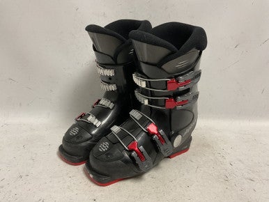Used Alpina DISCOVERY J4 Boys DH Ski Boot Black 230 MP - J05 - W06 11855-S000198073