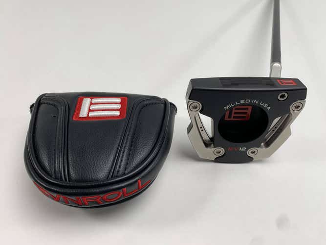 Evnroll EV12 Black Short Slant Putter 34" Mens RH HC