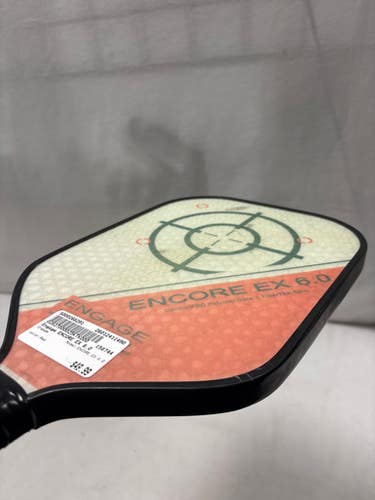 Used Engage ENCORE EX 6.0 Pickleball Racquet Red 11490-S000268291