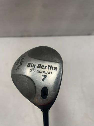 Used Callaway BIG BERTHA STEELHEAD Mens Fairway Wood RH 7 Wood 11490-S000268289
