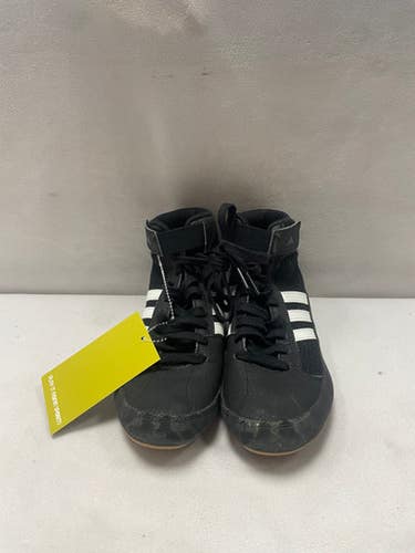 Used Adidas HVC Wrestling Shoes Black Junior 03 11490-S000268284