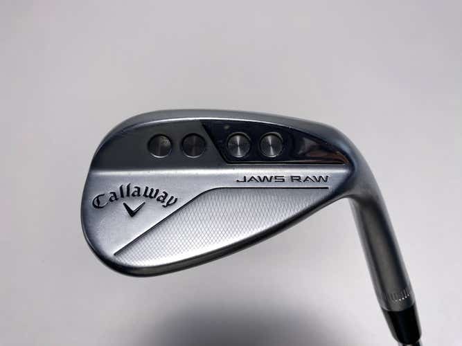 Callaway Jaws Raw Chrome Wedge 56* 10 S-Grind DG Spinner Wedge Steel Mens RH
