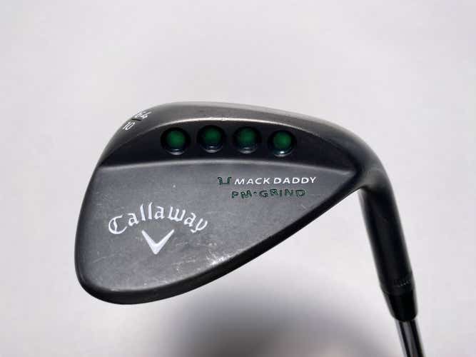 Callaway Mack Daddy Matte BLK PM Grind Wedge 64* 10 KBS Tour-V Wedge Steel RH
