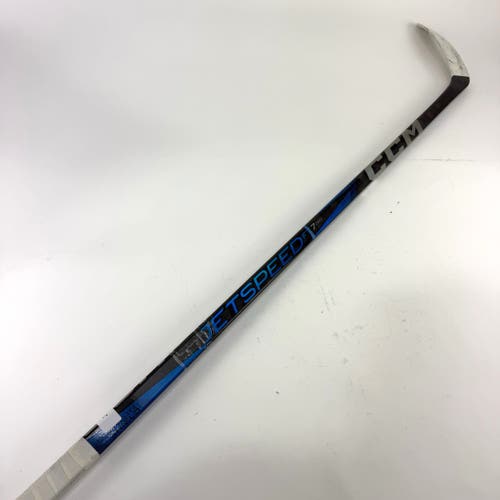Repaired Right Handed CCM Blue Jetspeed FT7 Pro | 75 Flex - Grip - P28 Curve - #J392