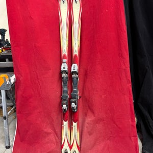 Skis: K2 Escape all-mountain skis with Marker bindings, 167cm. Binding Range: 271-305mm
