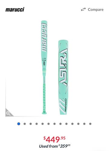 2026 Marucci Asura Composite Bat (-11) 18 oz 29" (Used)