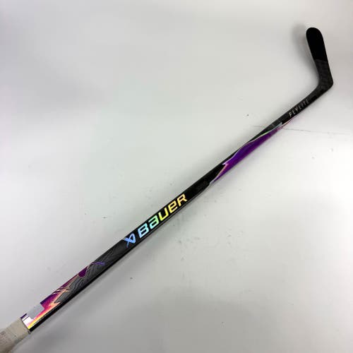 Repaired Left Handed Bauer Purple Flylite | P92 Curve - 77 Flex - Grip - #J803
