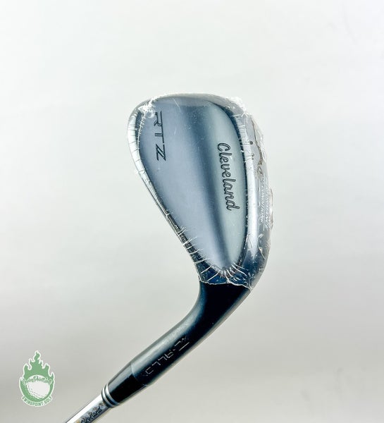 NEW Cleveland RTZ Black MID Wedge 52*-10 Spinner TI Wedge Flex Steel Golf Club
