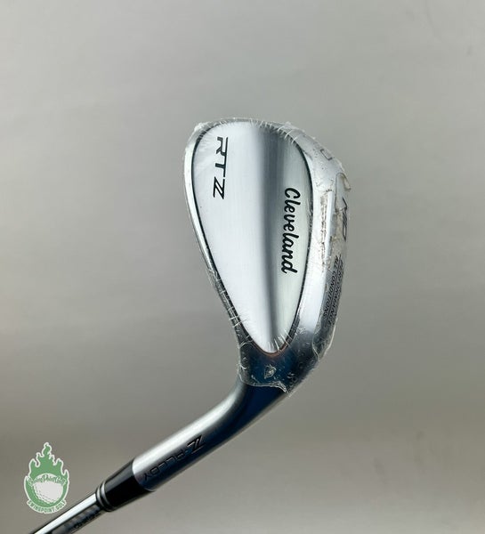 NEW Cleveland RTZ Chrome MID Wedge 52*-10 Spinner TI Wedge Flex Steel Golf Club