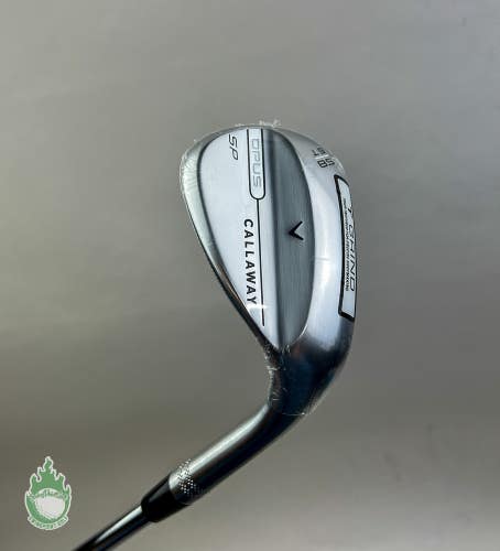 NEW RH Callaway Opus SP Chrome T Grind Wedge 58*-06 Stiff Flex Steel Golf Club