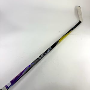 Repaired Left Handed Bauer Purple and Yellow Flylite | P90TM Curve - 82 Flex - Grip - #J805