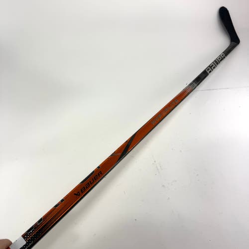 Repaired Left Handed Bauer Orange Hyperlite 2 | P28 Curve - 77 Flex - Grip - #J814