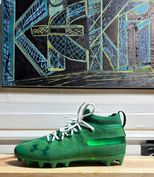 Under Armour Spotlight Suede MC - “Kelly Green”: Men’s size 9 *DISCOUNT…. READ DESCRIPTION*