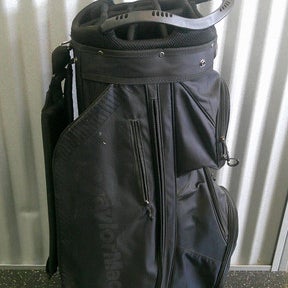 Used Taylormade CART BAG Mens Cart Bag Black 11868-S000067095