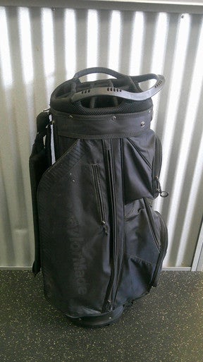 Used Taylormade CART BAG Mens Cart Bag Black 11868-S000067095