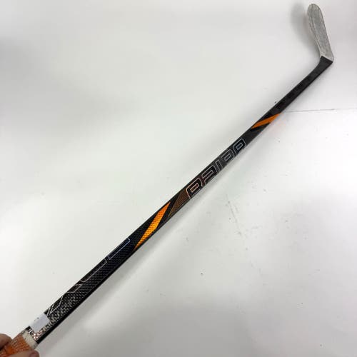 Repaired Left Handed Bauer Black and Orange Tracer | P28 Curve - 82 Flex - Grip - #J819