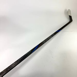 Repaired Left Handed Bauer Black and Blue Tracer | P28 Curve - 82 Flex - Grip - #J822