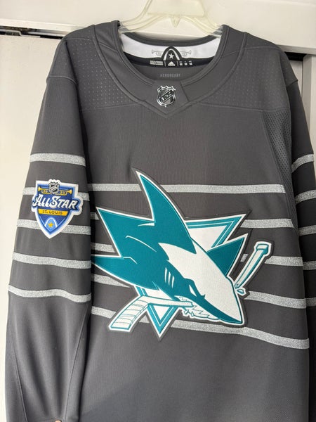 San Jose Sharks 2020 ASG Size 52 Adidas Jersey