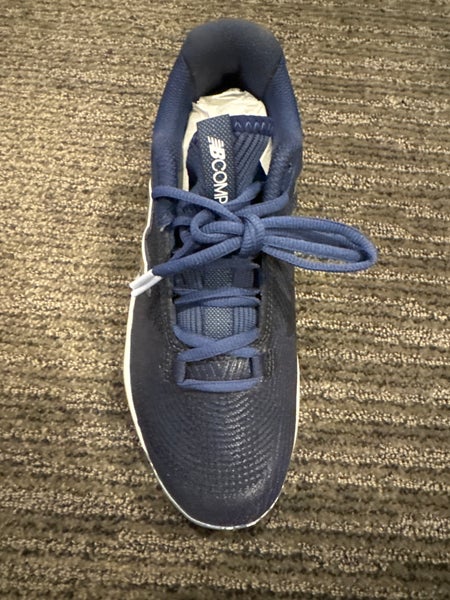 Blue Men's Size M 6.0 (W 7.0) Youth New Balance Compv3 Low Top Molded Cleats (New)